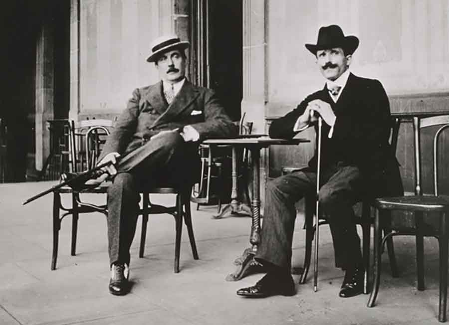 Arturo toscanini e Giacomo Puccini