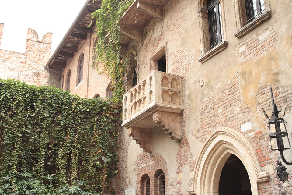 Balcone a Verona Romeo e Giulietta
